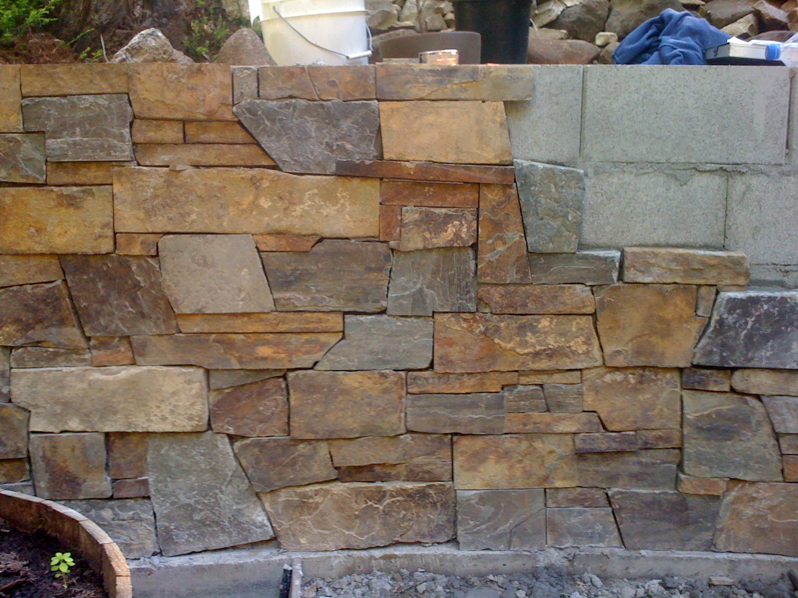 Living Waters Landscaping Asheville Santa Cruz Landscaping Veneer Stone