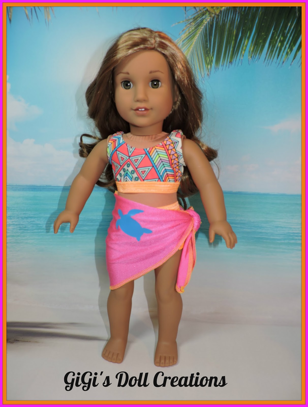GiGi's Doll and Craft Creations American Girl Doll 2016 Swimsuit Collection by GiGi's Doll