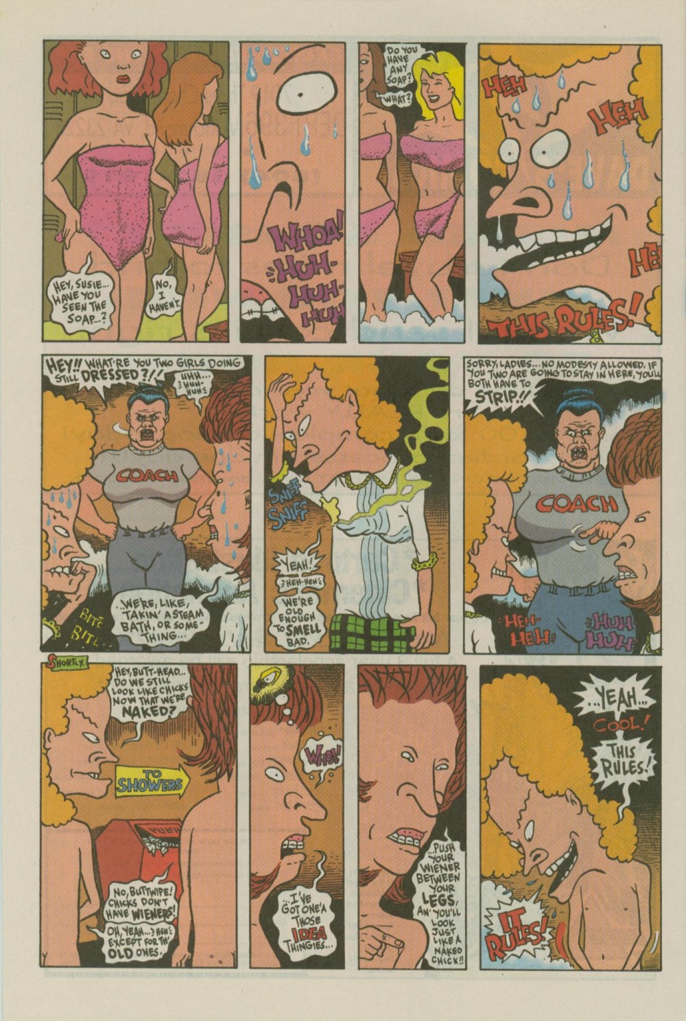 Read online Beavis and Butt-Head comic -  Issue #26 - 29