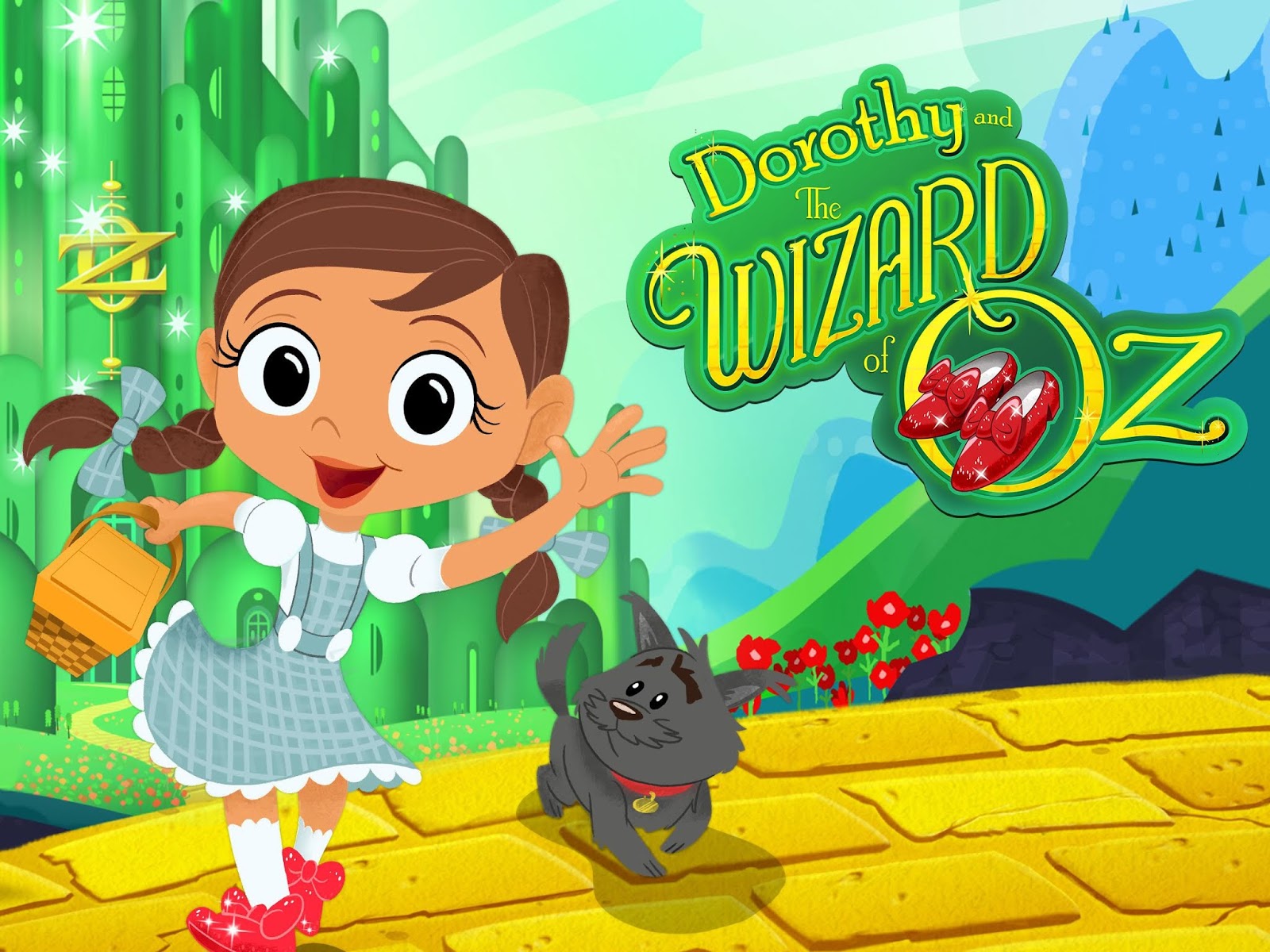 Dorothy and The Wizard of Oz on DVD.