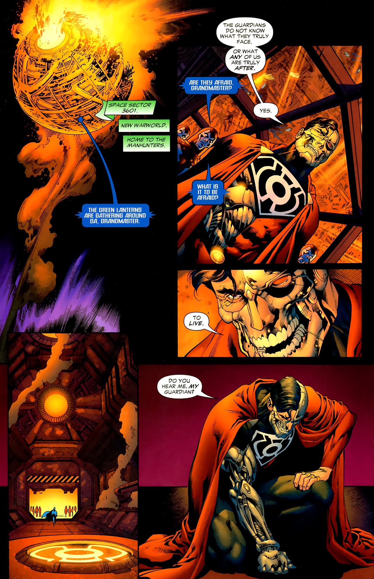 Read online Green Lantern (2005) comic -  Issue #22 - 9