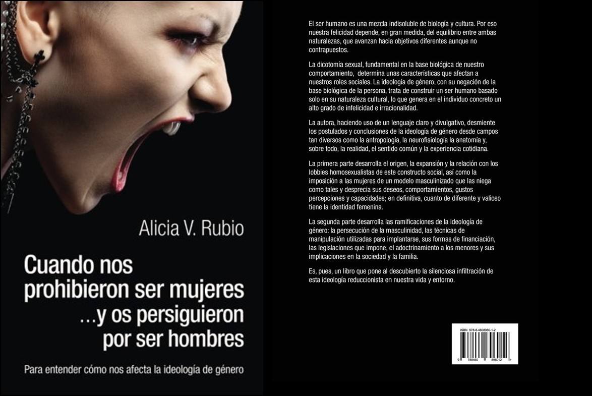 Ya está disponible en Amazon “Cuando nos prohibieron ser mujeres… y os persiguieron por ser hombres”, el libro de Alicia V. Rubio que pone al descubierto la ...