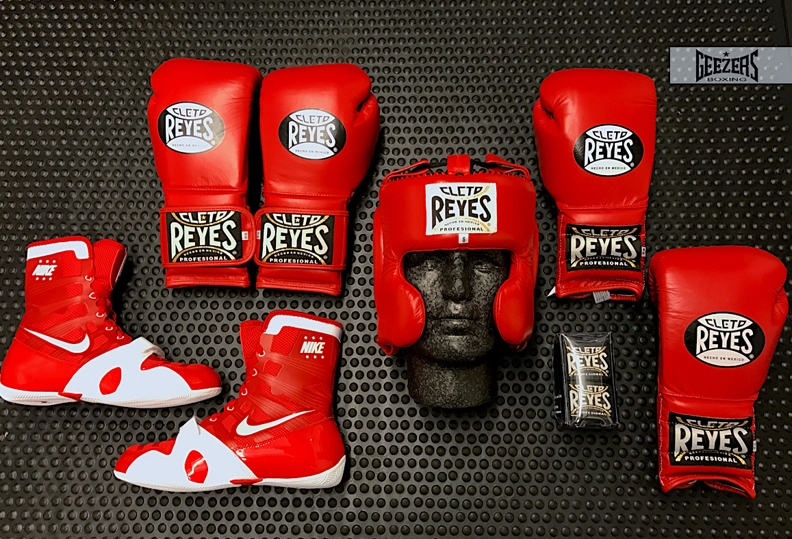 Geezers Boxing CLETO REYES SPARRING SET & NIKE COMBO