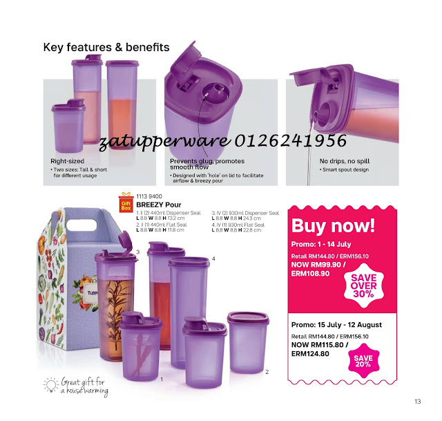 Tupperware Catalogue 1st July - 12th August 2018