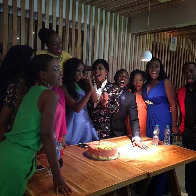 Nollywood by Mindspace TINSEL CAST JOIN BEVERLY NAYA FOR BIRTHDAY CELEBRATION