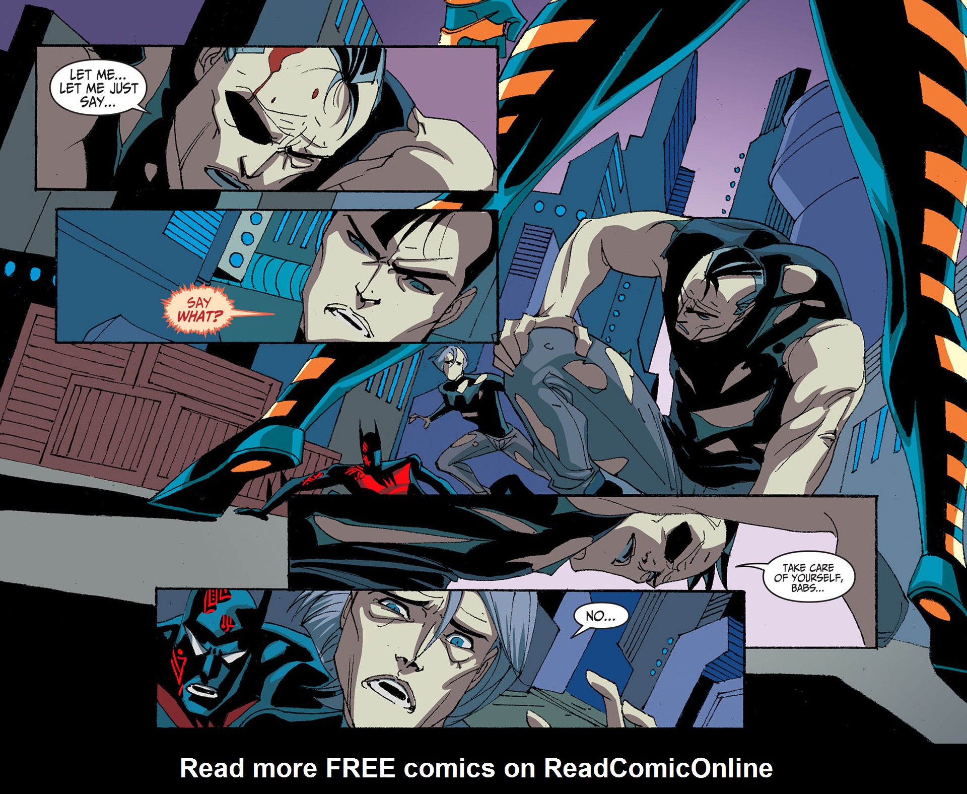 Read online Batman Beyond 2.0 comic -  Issue #39 - 19