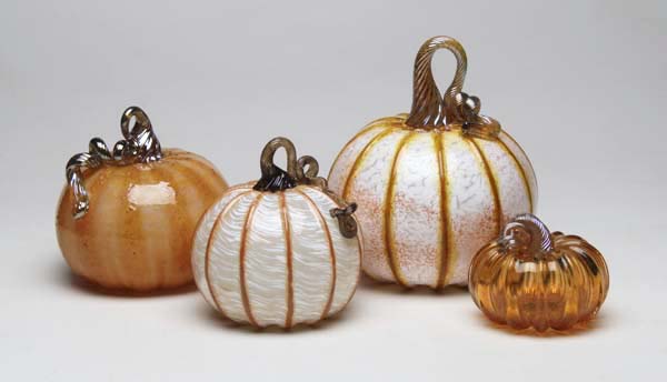 Nicholson Blown Glass - Pumpkins | Life and Linda