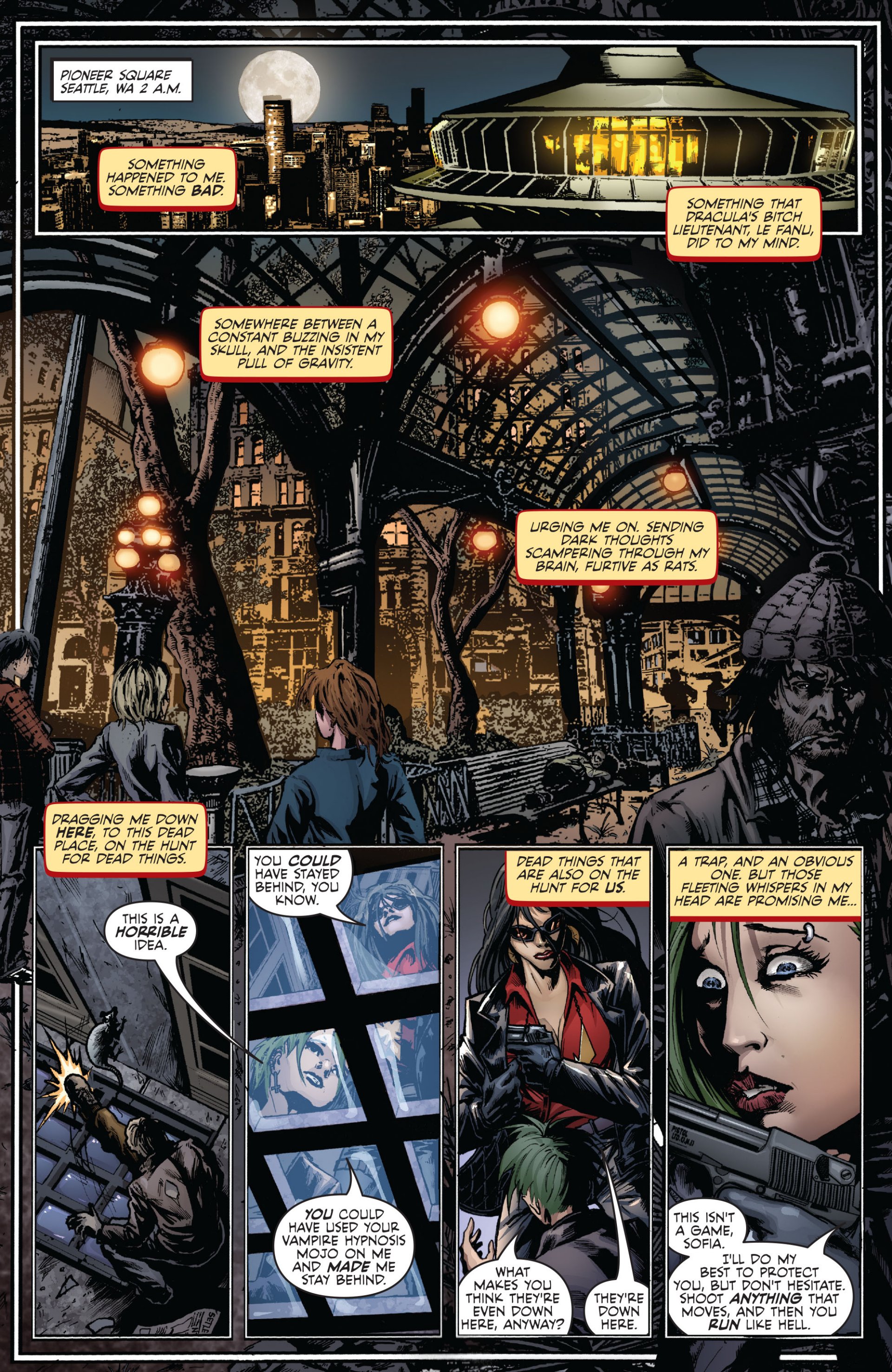 Read online Vampirella (2010) comic -  Issue #4 - 3