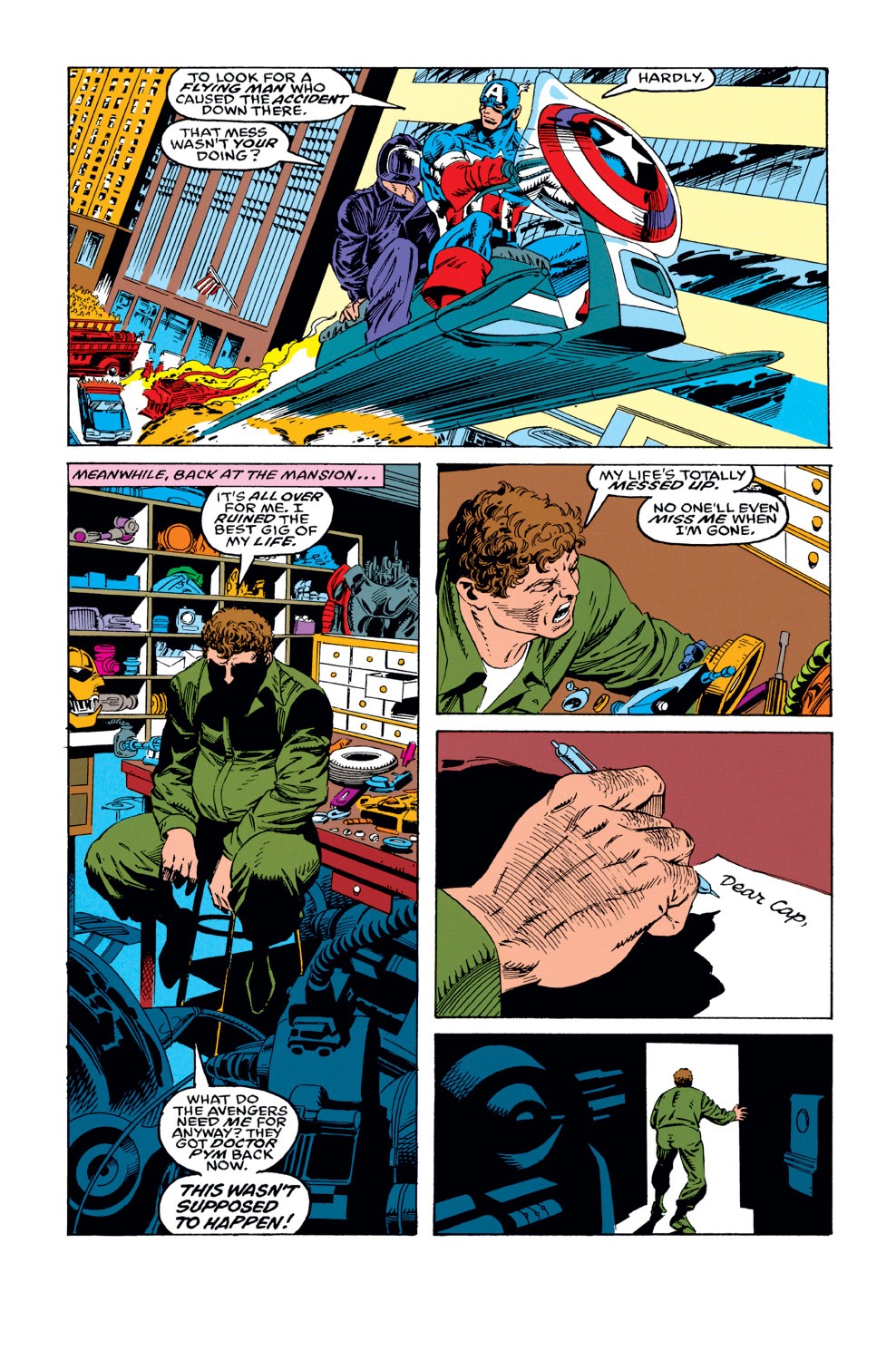 Read online Captain America (1968) comic -  Issue #422 - 14