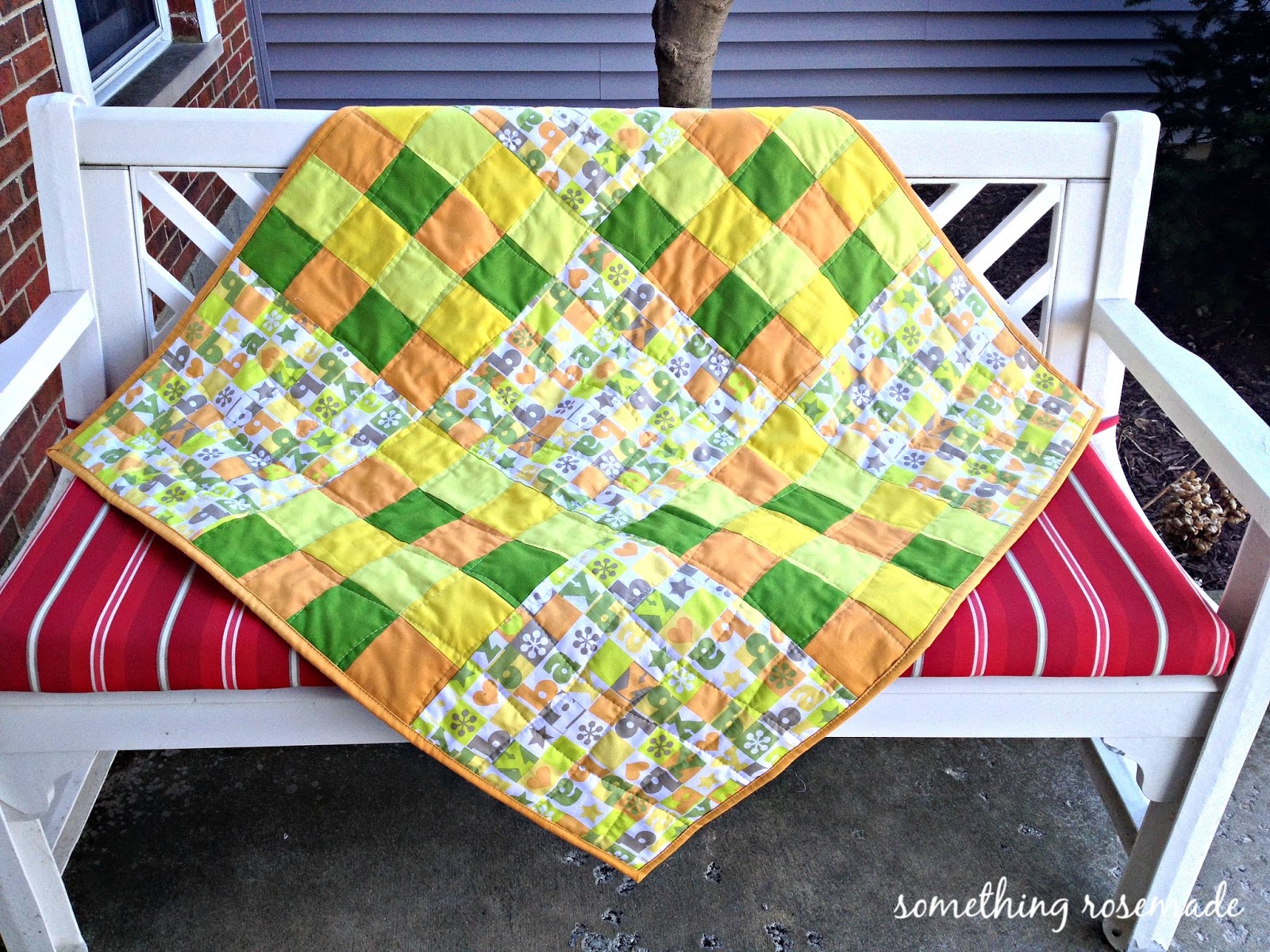 something rosemade Blanket Ministry Quilts Bound, Labeled and Soon To