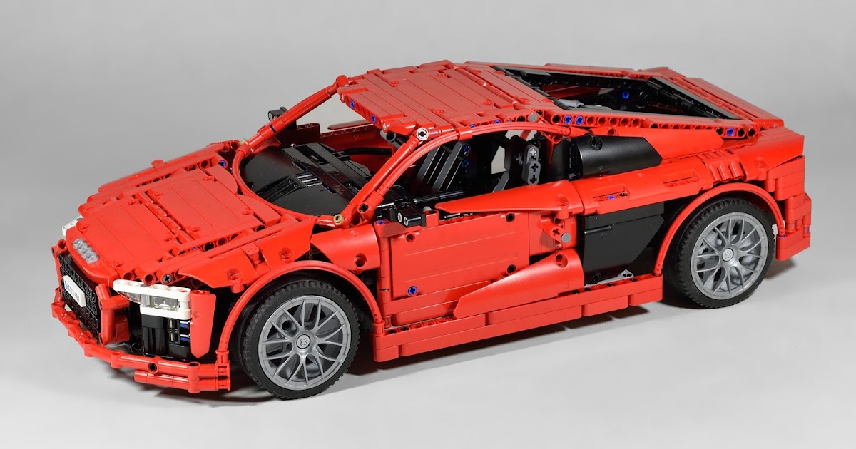 Artemy Zotov - LEGO creations: Audi R8 V10 Second Generation