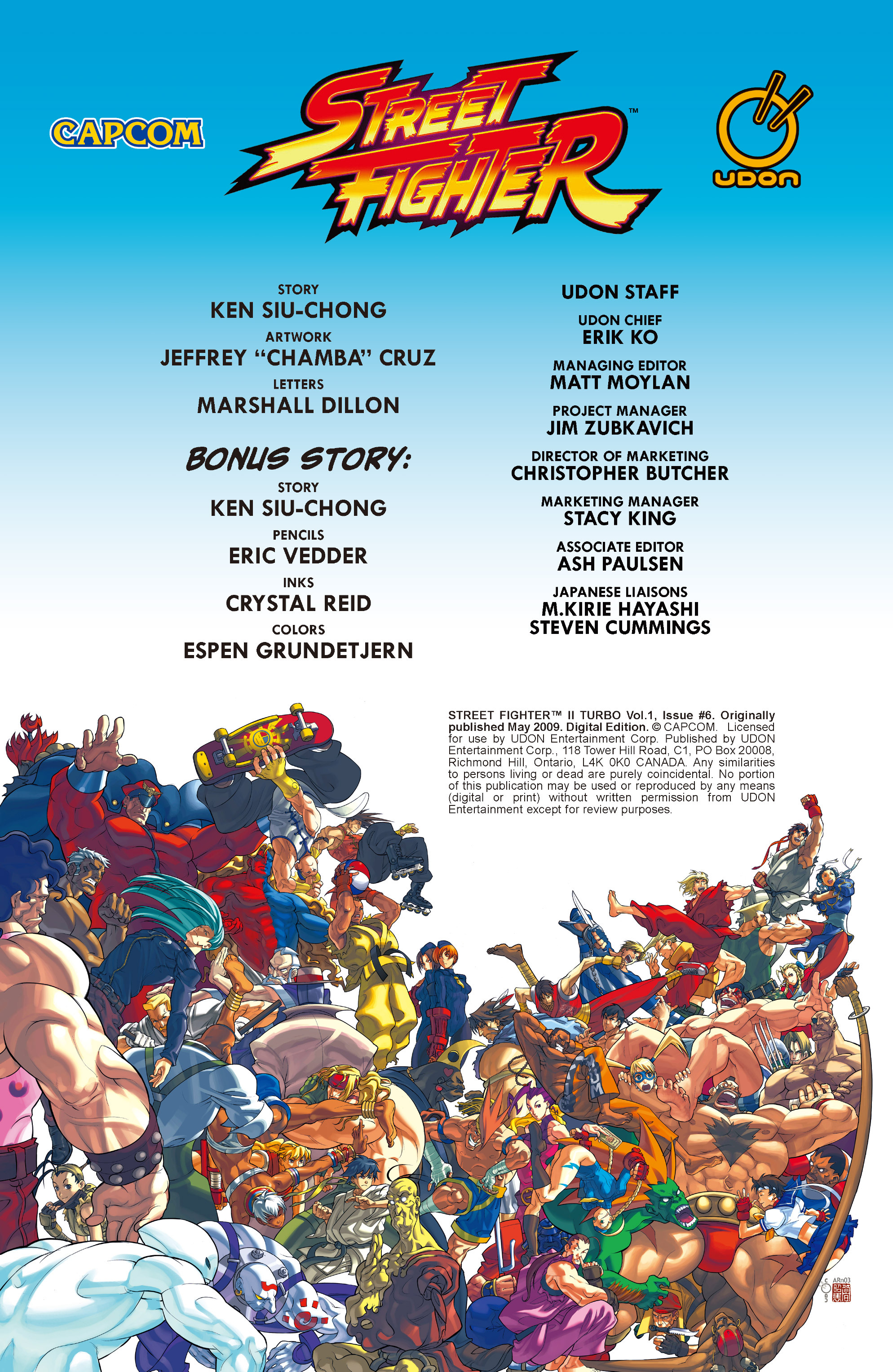 Read online Street Fighter II Turbo comic -  Issue #6 - 3