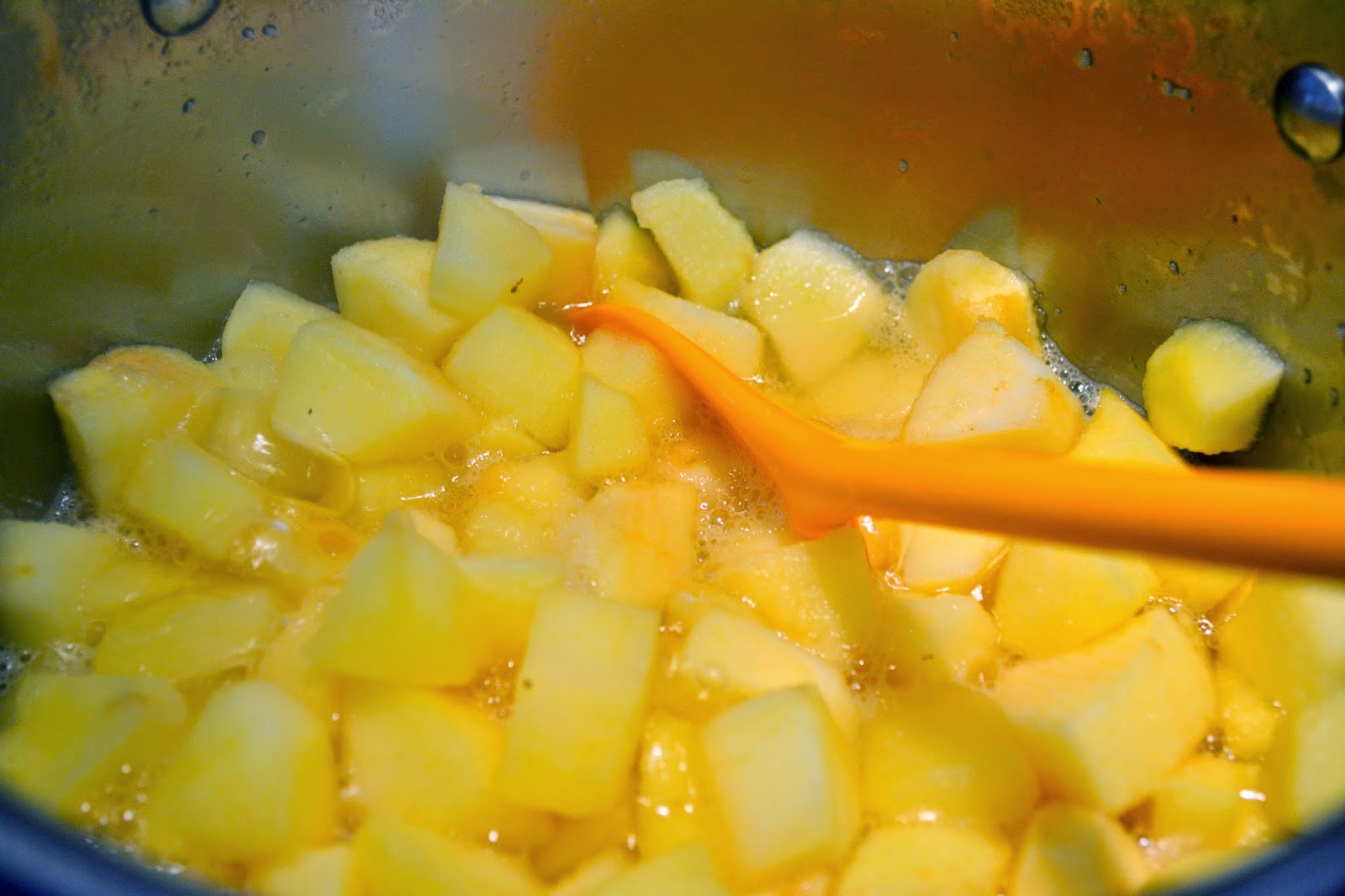 Selbstgemachtes Apfelmus