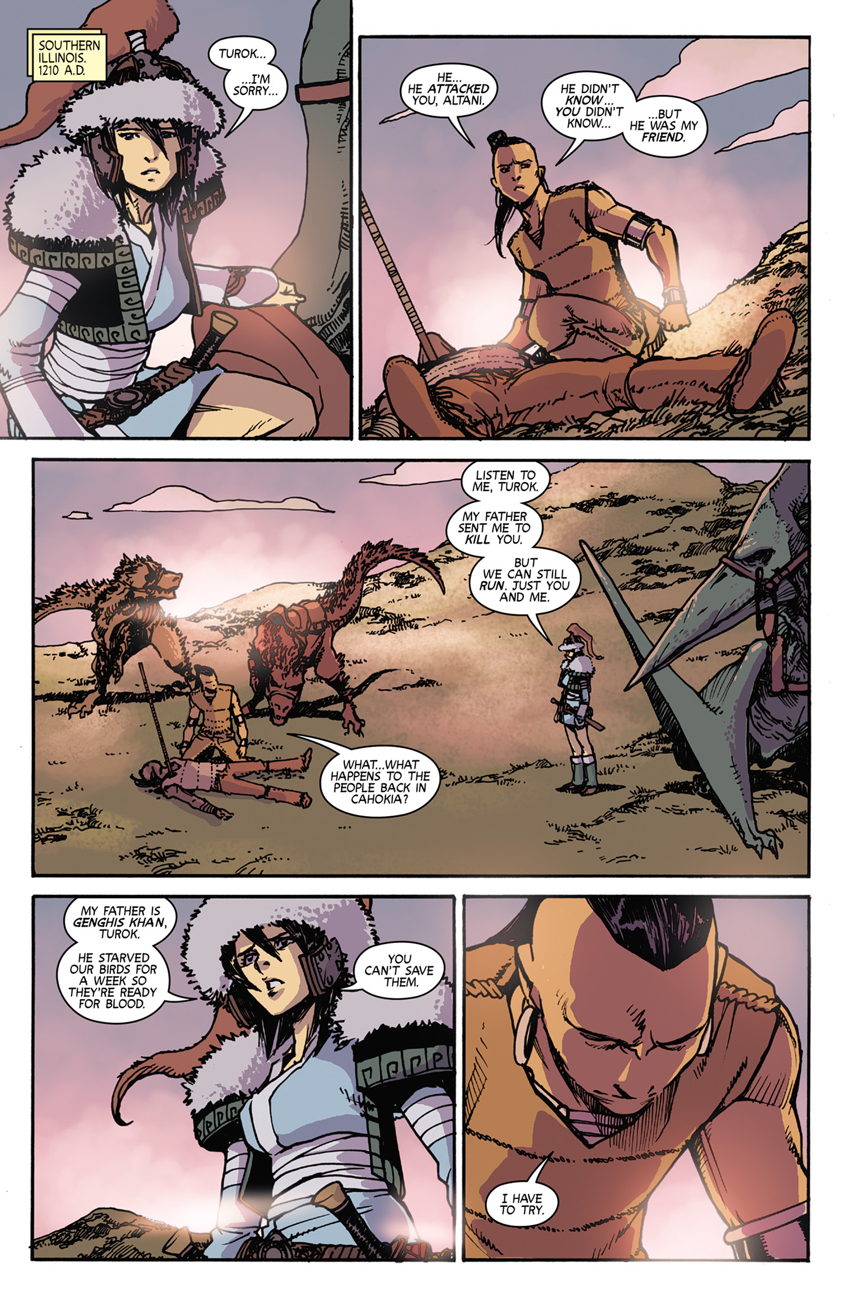 Read online Turok: Dinosaur Hunter (2014) comic -  Issue #8 - 3