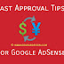 Top Secret Tips to Get approval from Google Adsense for Blogger