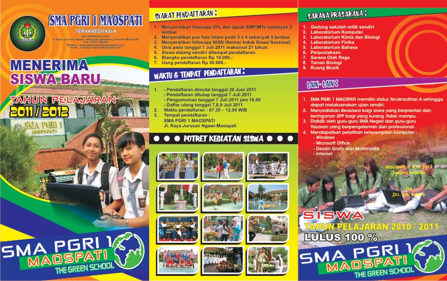 Desain Pamflet Ppdb Cdr gambar spanduk