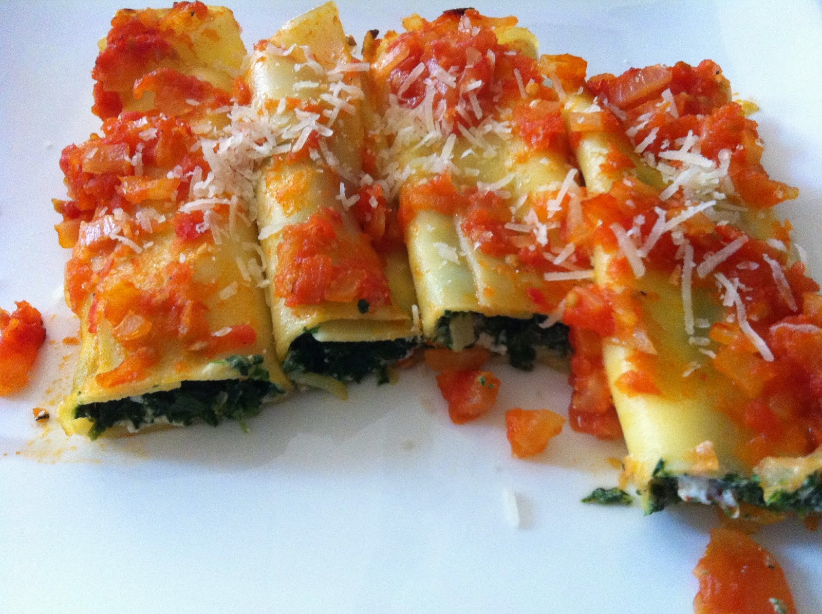 Elzkookt Cannelloni Met Spinazie En Ricotta