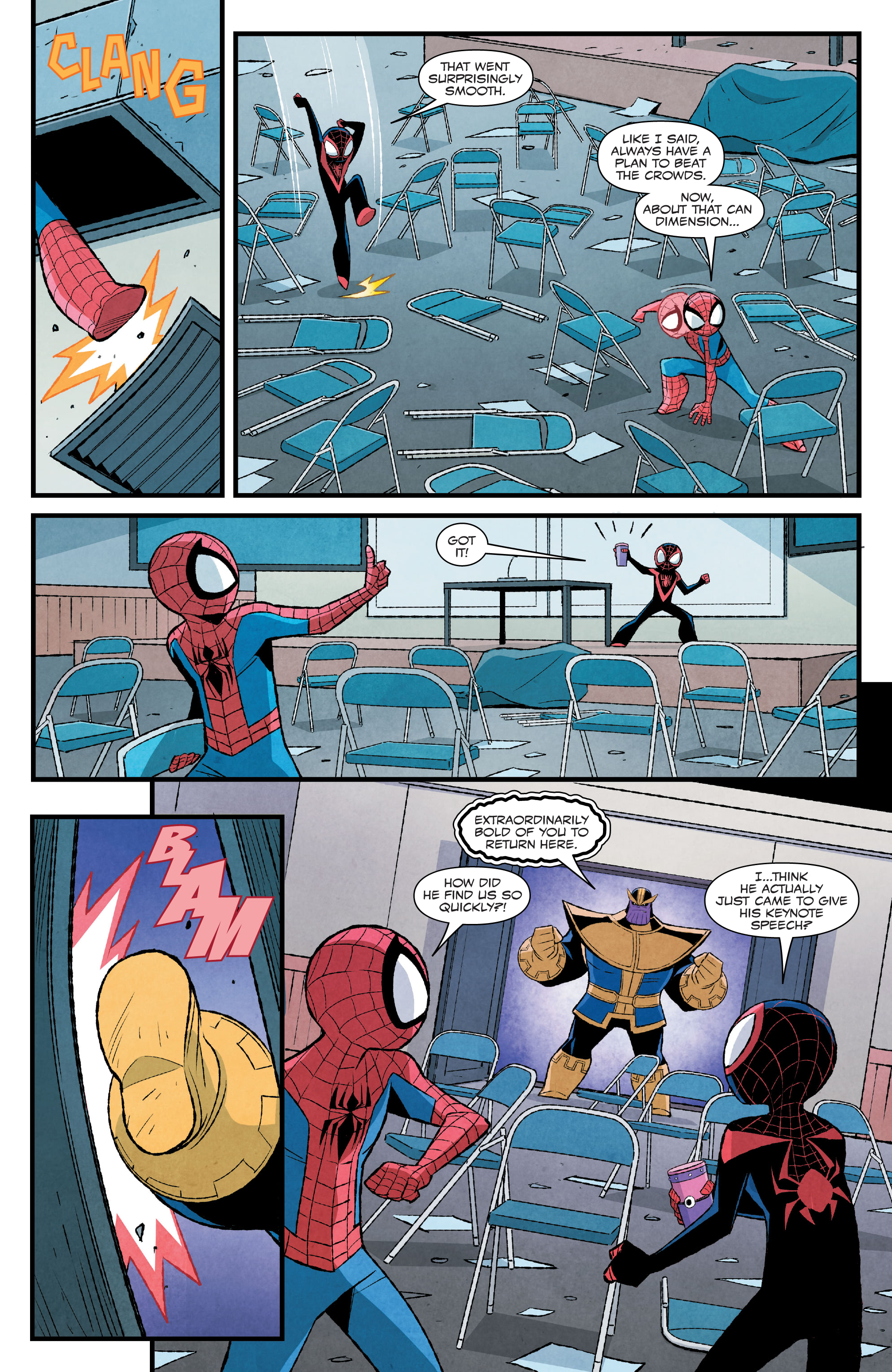 Read online Peter Parker And Miles Morales Spider-Men Double Trouble comic -  Issue #4 - 13