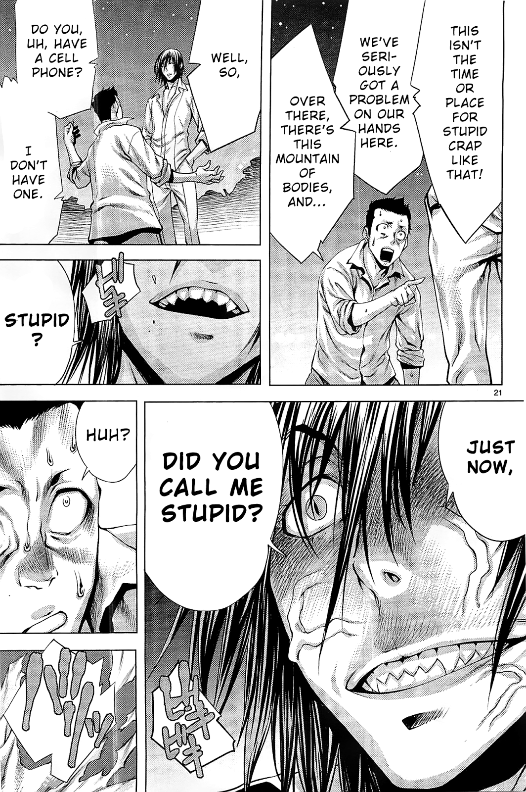 Killing Bites Manga Chapter 115