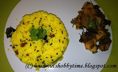 south indian Lemon Rice recipe