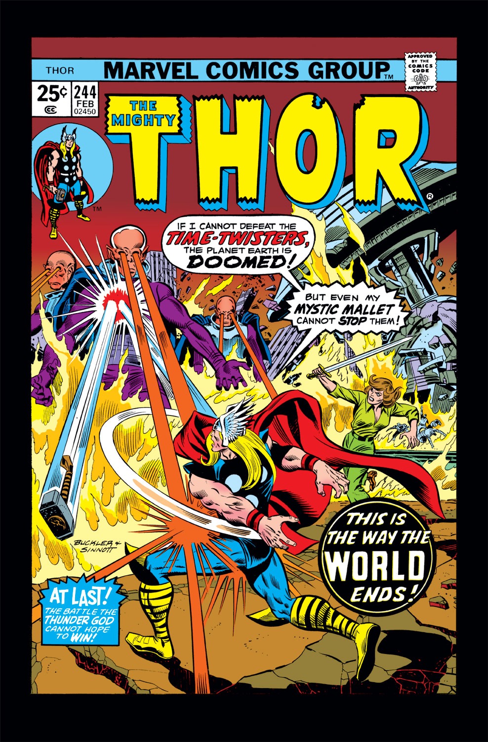 Read online Thor (1966) comic -  Issue #244 - 1