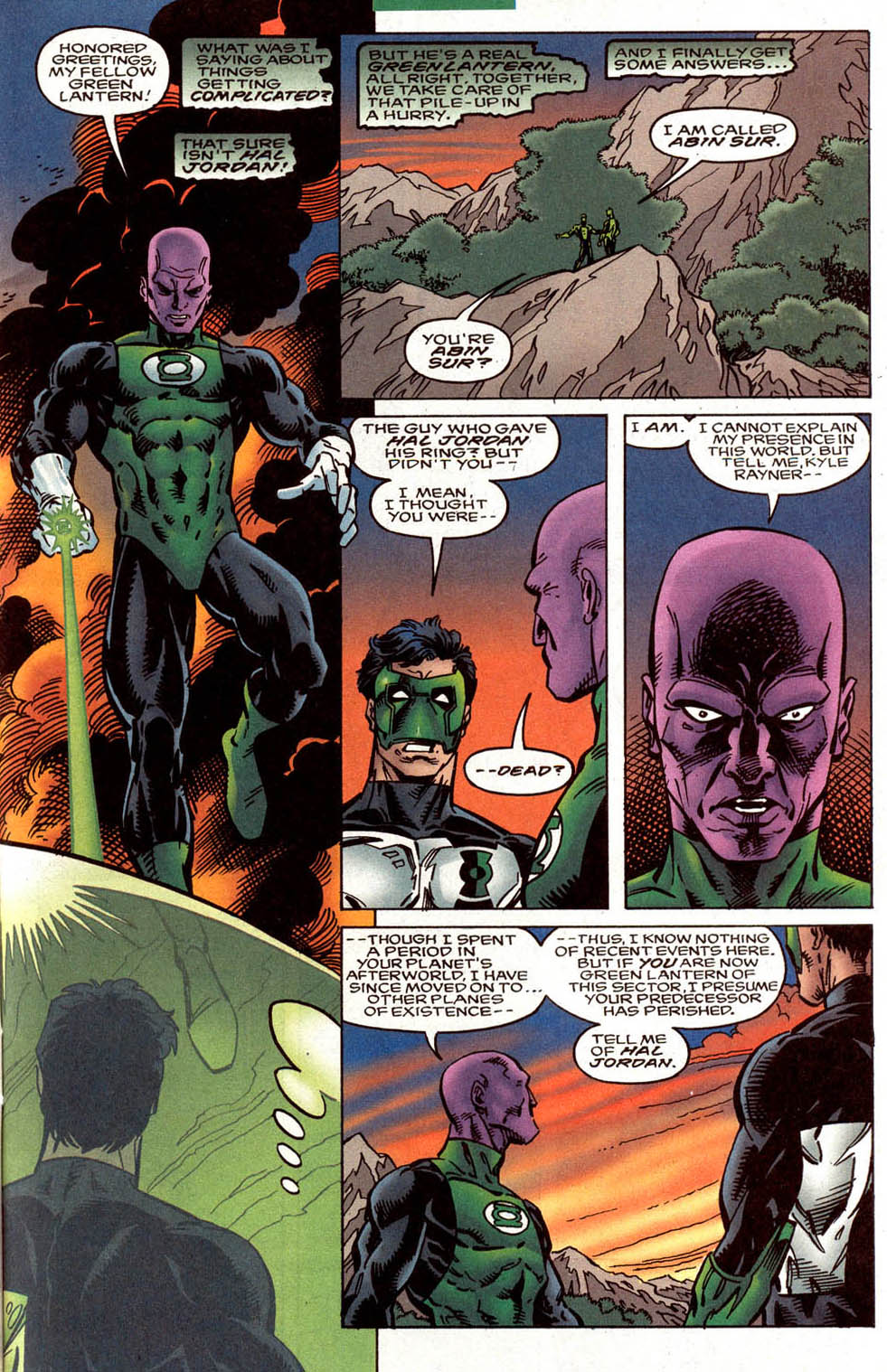 Read online Green Lantern (1990) comic -  Issue # Annual 7 - 8