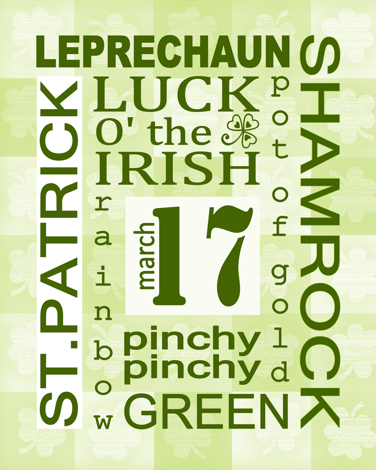 Be Different Act Normal St Patrick s Day Printables be-different-act-normal-st-patrick-s-day-printables