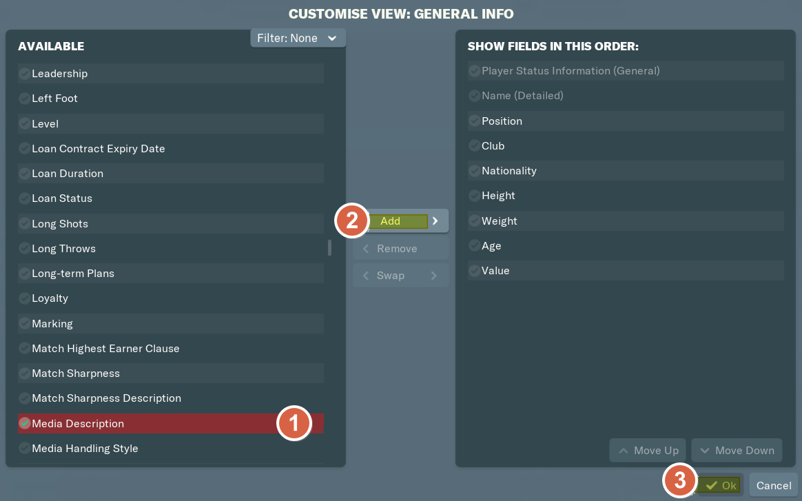 How to find wonderkids in Football Manager views