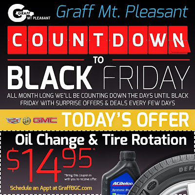 Black Friday at Graff Chevrolet, Buick, GMC, Cadillac in Mt. Pleasant