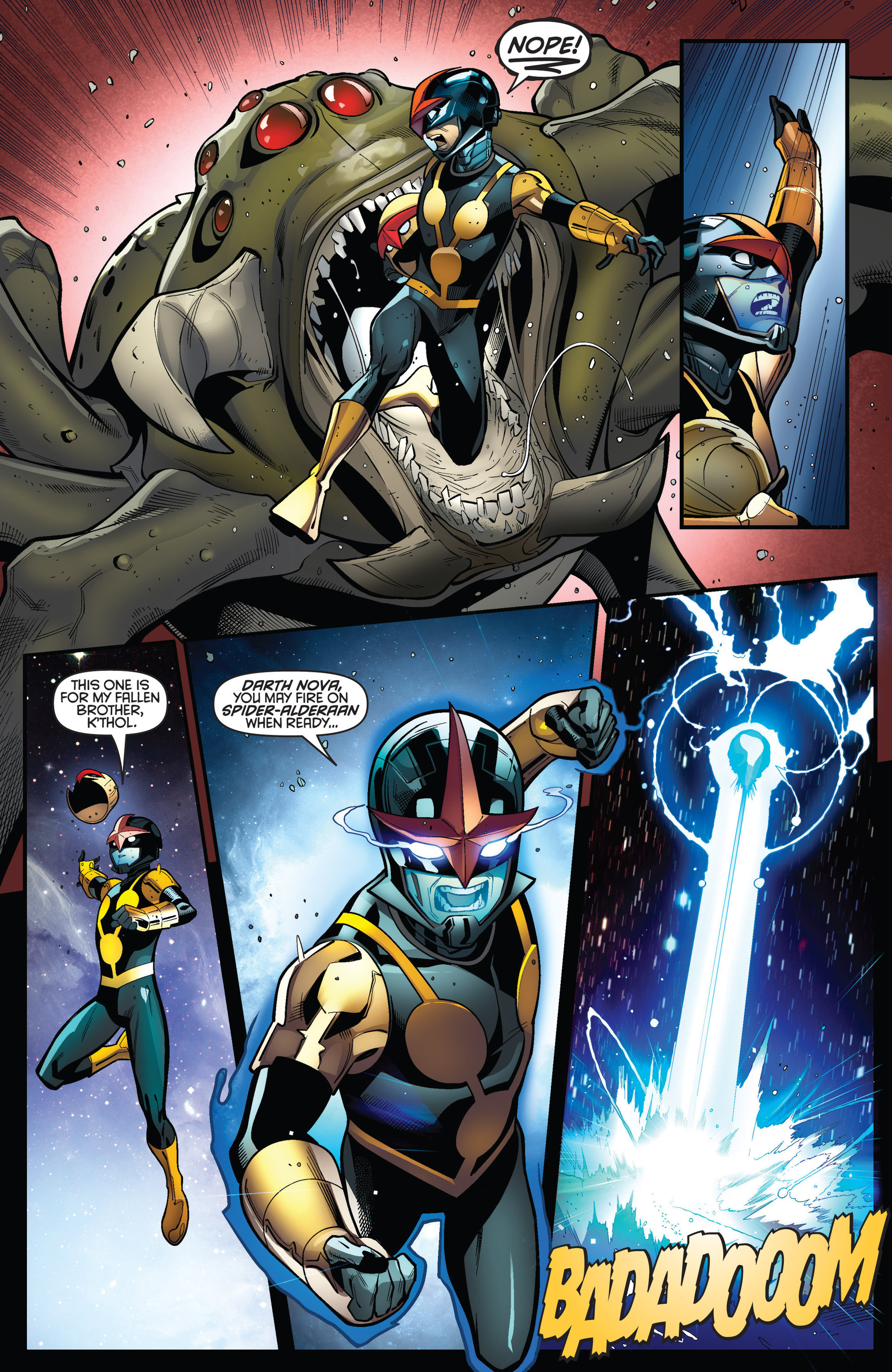 Read online Nova (2013) comic -  Issue #11 - 21