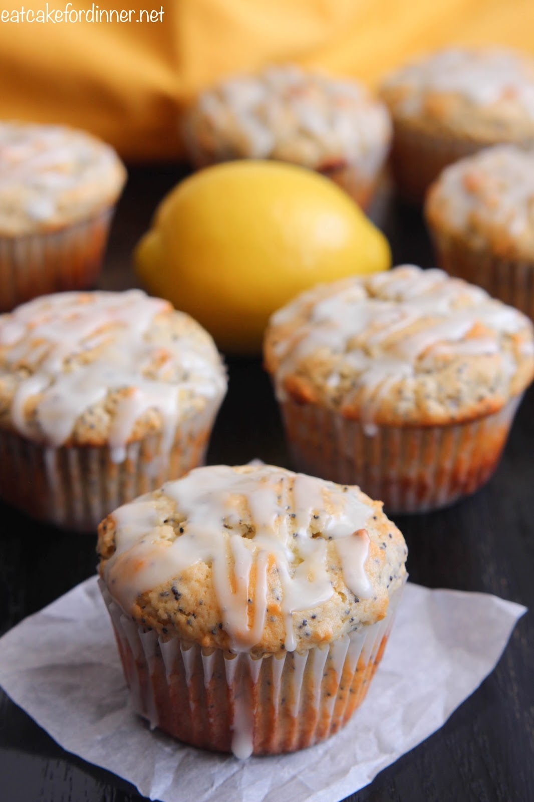 Eat Cake For Dinner Lemon Poppy Seed Muffins