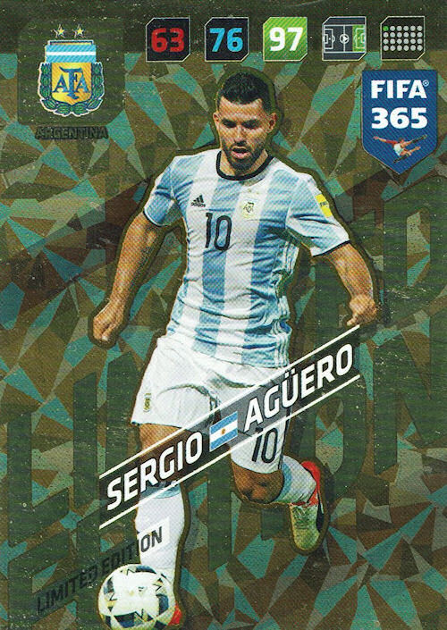 PANINI ADRENALYN XL FIFA 365 2018 LIMITED EDITION NEMANJA MATIC