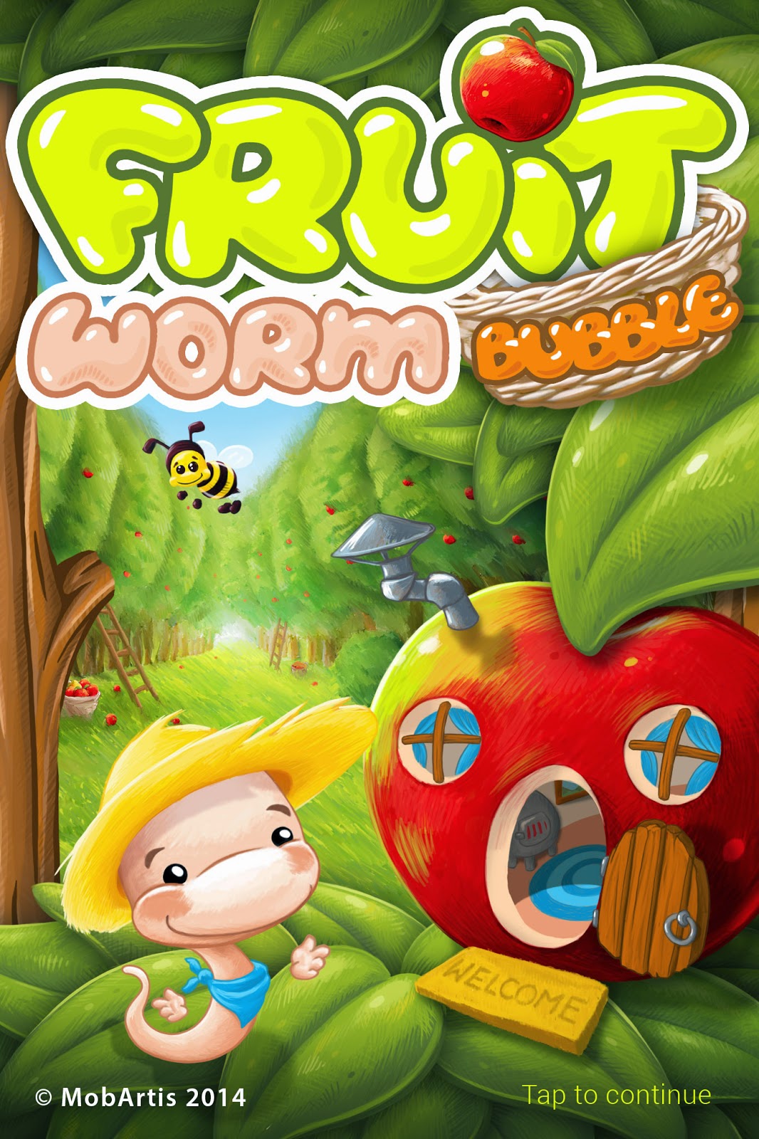 Android Dream Revised Fruit Worm Bubble