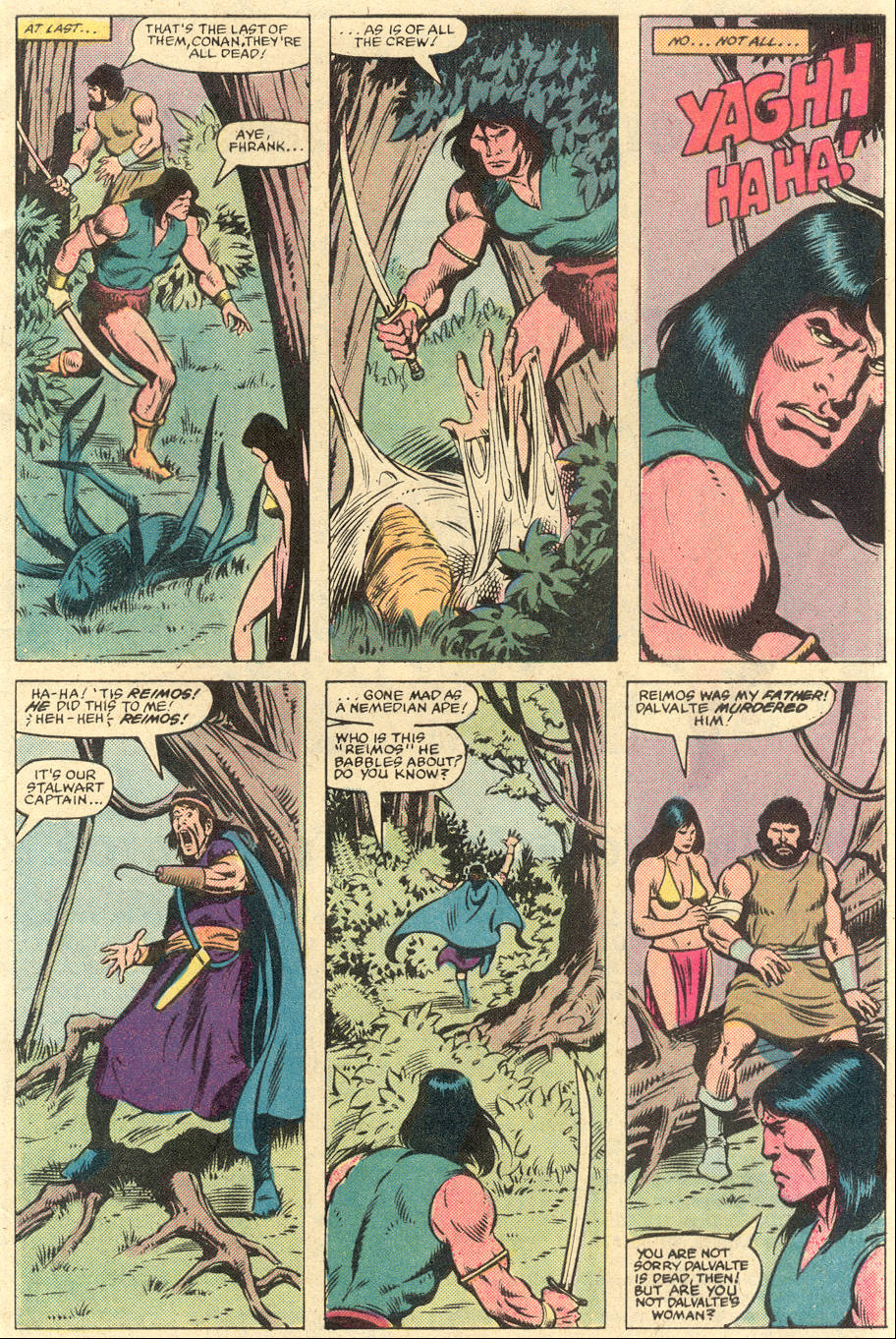 Read online Conan the Barbarian (1970) comic -  Issue #141 - 4
