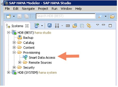 SAP Hana Smart Data Access (SDA), SAP HANA Certifications, SAP HANA Guides, SAP HANA Tutorials and Materials