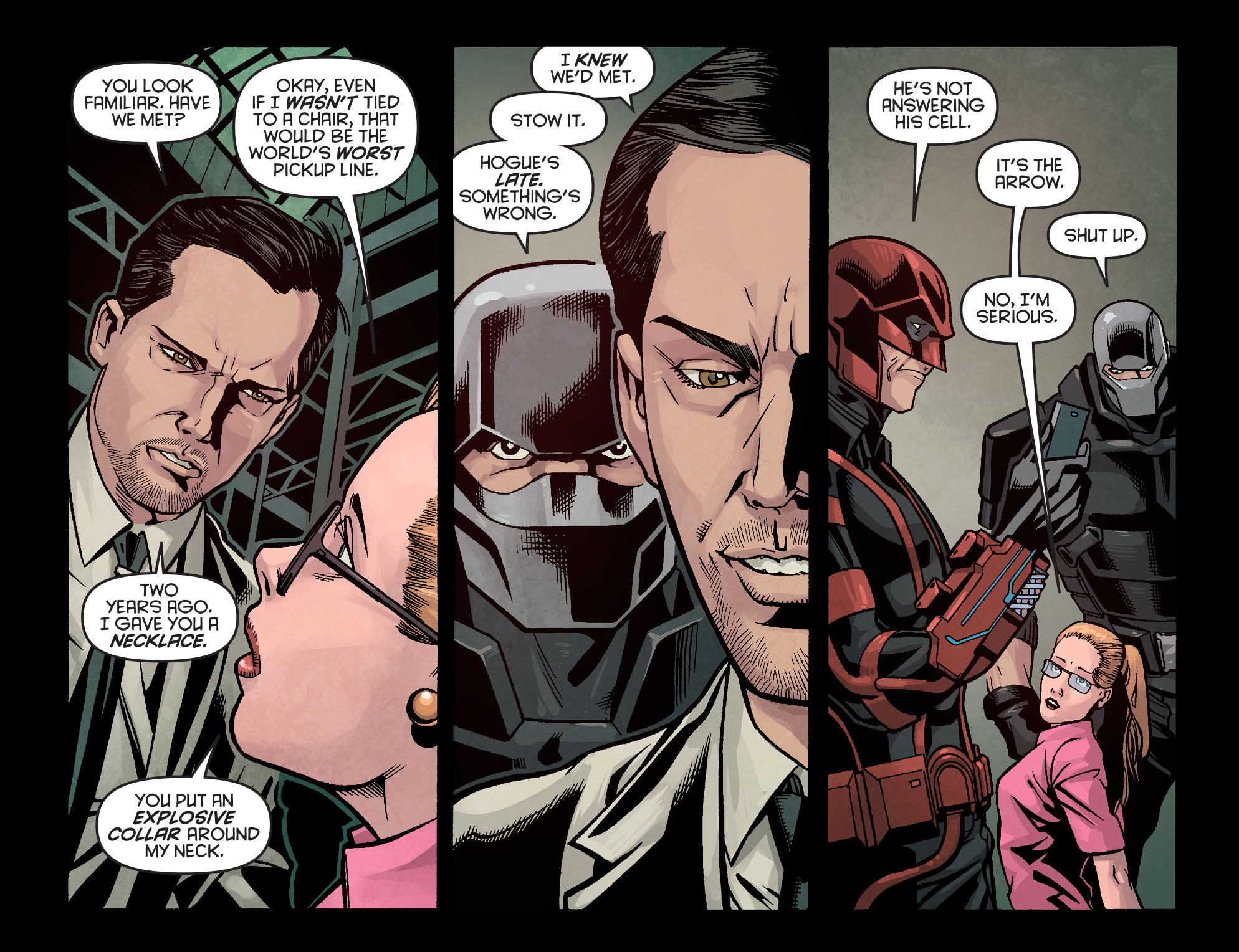 Read online Arrow: Season 2.5 [I] comic -  Issue #15 - 11