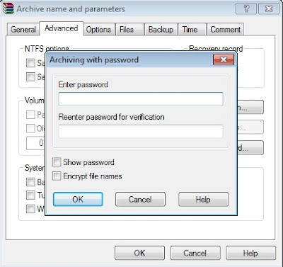enter password to protect