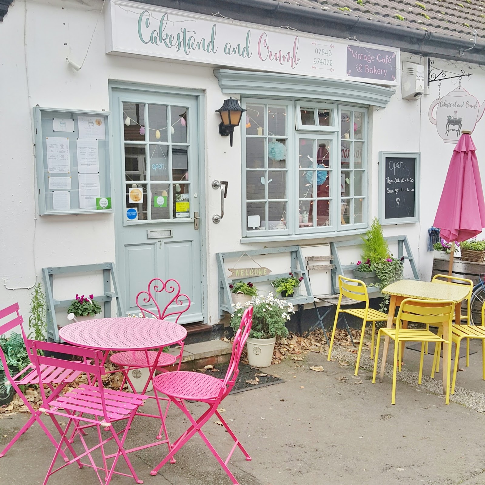 Review Cakestand & Crumb Tea Room, Ampthill Victoria's Vintage Blog