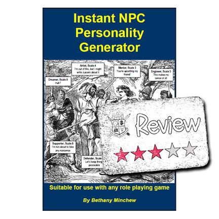 Frugal GM Review: Instant NPC Personality Generator