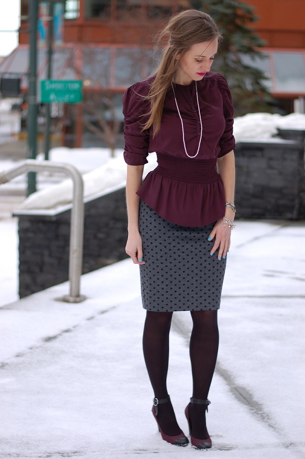 Fabulous Dressed Blogger Woman Joanna From Canada