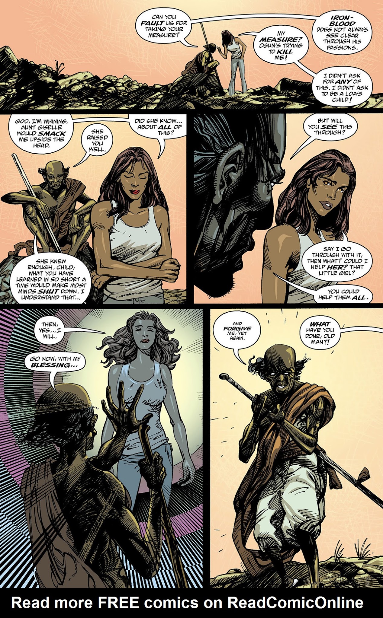 Read online Dominique Laveau: Voodoo Child comic -  Issue #4 - 17