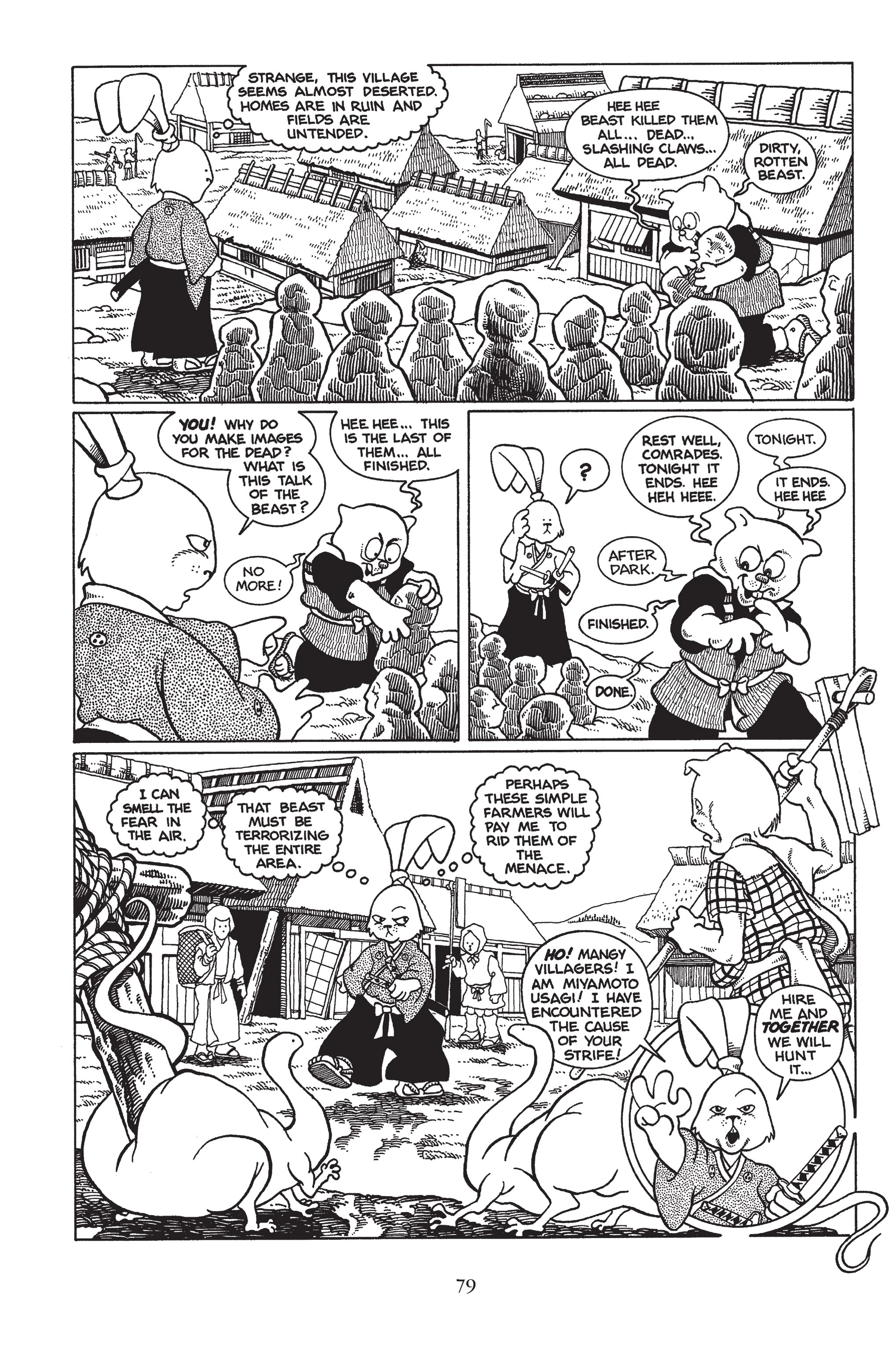 Read online Usagi Yojimbo (1987) comic -  Issue # _TPB 1 - 79