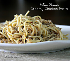 Healthy slow cooker chicken pasta