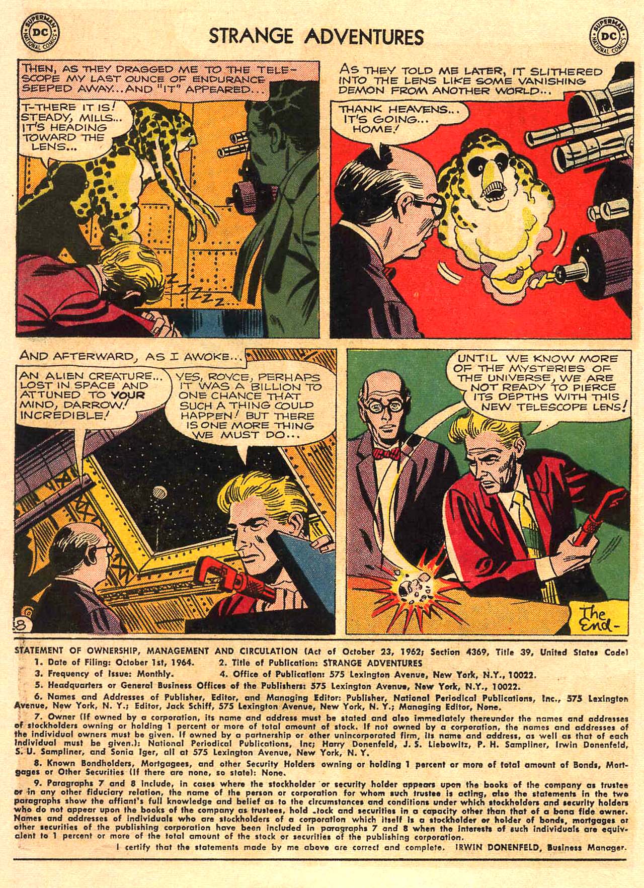 Read online Strange Adventures (1950) comic -  Issue #174 - 24