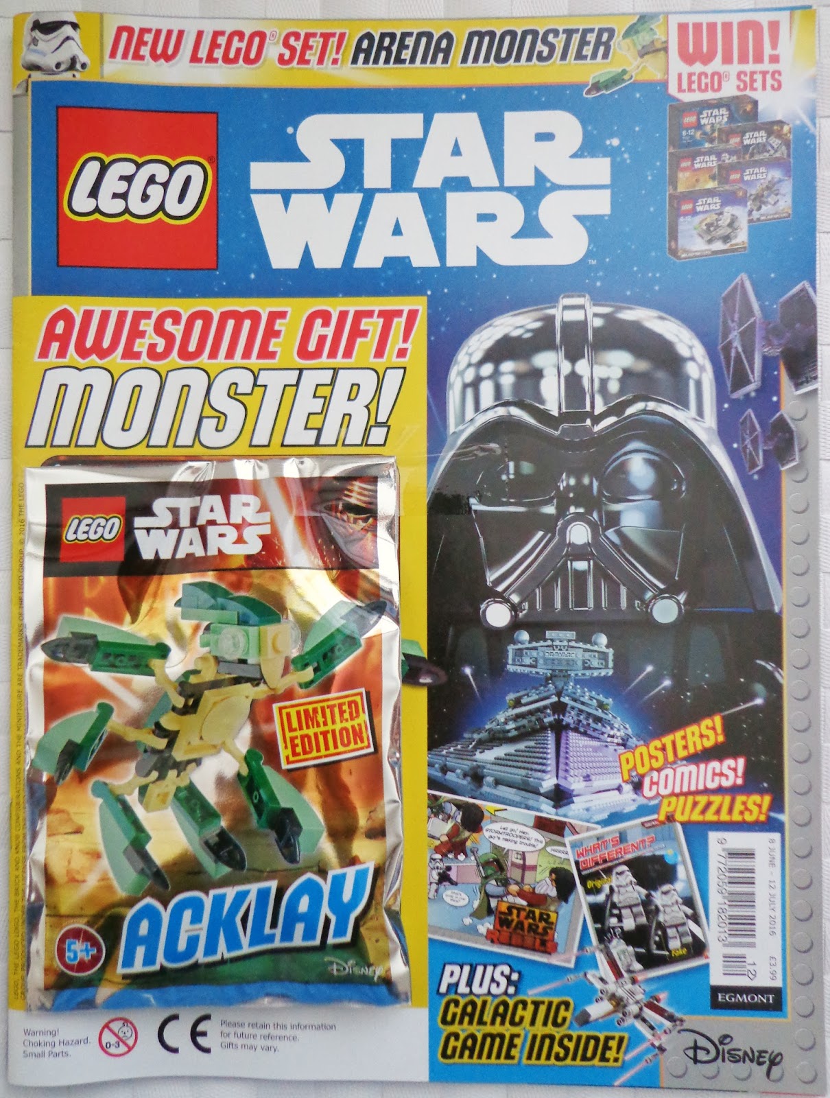 brickednexus LEGO star wars magazines