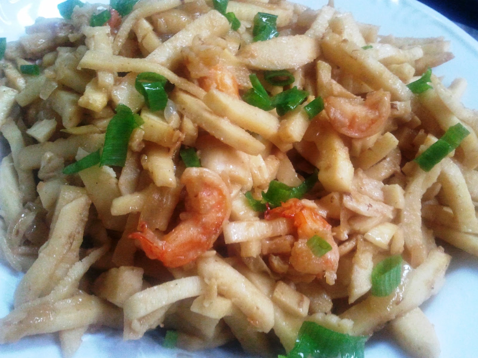 Mely's kitchen Sauteed Bamboo Shoots (Ginisang Labong)