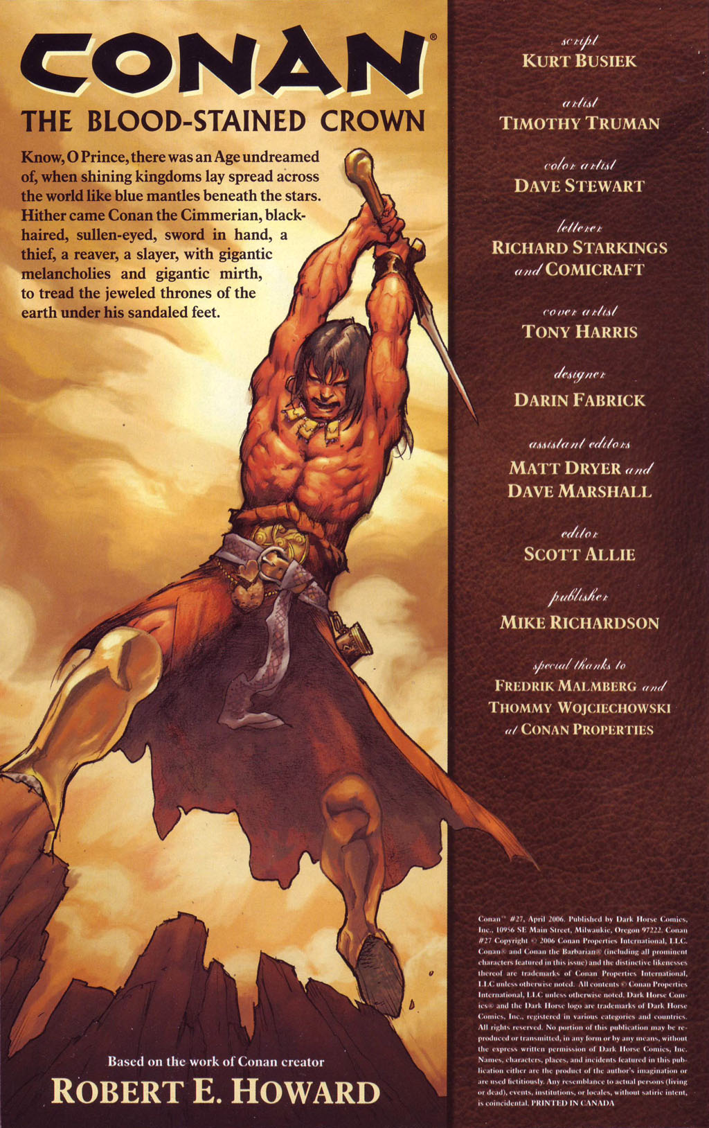 Read online Conan (2003) comic -  Issue #27 - 2