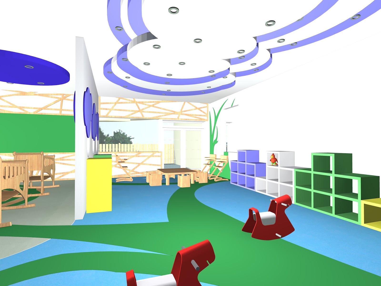 Dream House Childcare Center Public Space Design