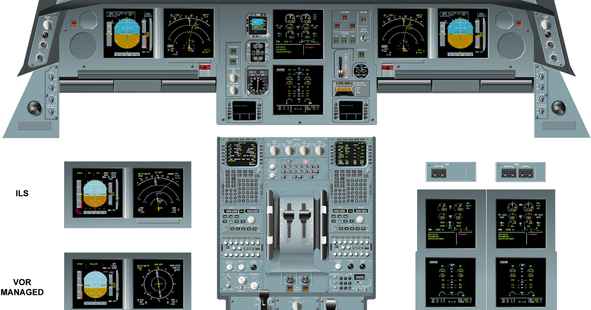 LAKHANI AIRBUS A330 COCKPIT PANELS