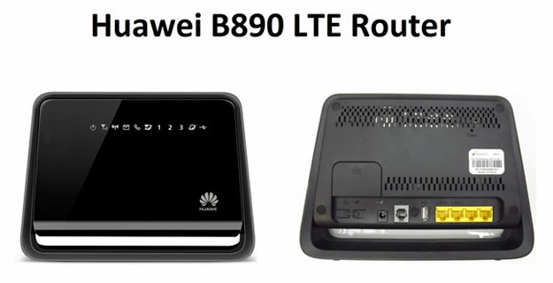 Router B890 proporcionado con los planes tarifarios